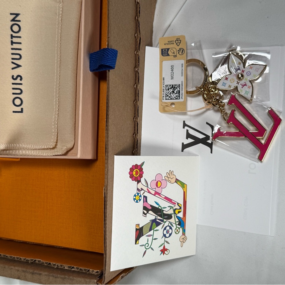 Louis Vuitton x Murakami Multicolor Keychain Bag Charm SOLD OUT everywhere - Picture 8 of 8